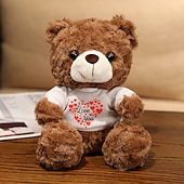 cheap Valentine&#039;s Day for Lover-Women&#039;s Day Gifts Evlooe Bear Stuffed Animal Plush Toy for Valentine Day Cute 9.8 Teddy Bear Plushie with Rose Soft Small Cuddly Bear Toy Gifts for Girlfriend Boyfriend Mother&#039;s Day Gifts for MoM