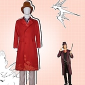 abordables Disfraces para hombres-Charlie y la fábrica de chocolate Wonka Willy Wonka Traje de cosplay Accesorios Cosplay Cosplay de película for Hombre Adulto Mascarada