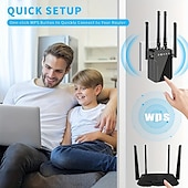 Недорогие Беспроводные маршрутизаторы-2023 новейший удлинитель Wi-Fi 2,4G, усилитель сигнала Wi-Fi площадью до 9800 кв. футов и 50 устройств, расширители диапазона Wi-Fi, усилитель сигнала для дома, усилитель сигнала беспроводного Интернета с портом Ethernet, повторитель Wi-Fi