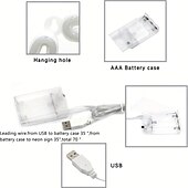 levne Neonová LED světla-neonové světlo růžové srdce, LED neonové světlo napájené baterií nebo USB, párty, valentýnské dekorace, stolní a nástěnné dekorace, dívčí pokoj, ubytovna, domácí dekorace k výročí svatby