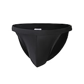 economico nuotata breve-Per uomo Pantaloncini da mare Slip da bagno Spiaggia Festa in piscina Traspirante Asciugatura rapida Vita elastica Liscio Breve Sport Informale Abbigliamento sportivo Nero Bianco Media elasticità