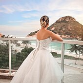 baratos Acessórios de penteados-18 peças de pinos de cabelo de pérola de casamento em forma de u barrette casamento vintage pérola strass pinos de cabelo acessórios para noivas mulheres dama de honra