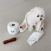 abordables Jouets pour chiens-Jouets de mastication Peluches Jouet interactif Jouet de grincement avec Durable Relâcher la pression Dressage d&#039;animaux Jouet de corde de dentition Jouet de dentition pour Chien Chat Intérieur
