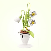 ieftine Jucării de Construit-cadouri de ziua femeii floare suculentă de bloc ds1013-ds1017 serie de plante în ghiveci jucării creative diy puzzle ornamente florale decorative cadouri de ziua mamei pentru mama