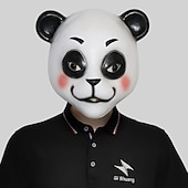 Carnival Funny Animal Series Five Head Masks Makeup Ball Cute Latex Headwear Halloween Party Performance Props 49