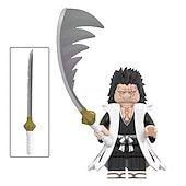 cheap Building Toys-8 Pcs Assembled Toy Anime Series Death God Genki Sword Hachizaki Ichigo Kid Building Block Bag