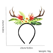 billige photobooth rekvisitter-instagram sommertema flamingo pannebånd pryder coconut tree beach hawaiian pannebånd