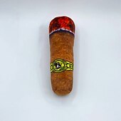 cheap Dog Toys-1pc Plush Cigar Squeaky Dog Toys Funny Cute Dog Gifts