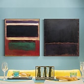 levne Abstraktní malby-Originální abstraktní umělecké ručně malované žluté obrazy na plátně fialové moderní akrylové malby nástěnná dekorace do obývacího pokoje bez rámu