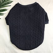 voordelige Truien-Honden Katten Truien Trui Modieus leuke Style Winter Warm Zacht Wasbaar Comfortabel Buiten Sport Hondenkleding for Bichon Frise Poedel pomeranian kleine huisdieren Vlinder