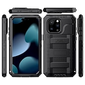 cheap iPhone Cases-Phone Case For iPhone 15 14 Pro Max Plus iPhone 13 12 11 Pro Max X XR XS Max Waterproof Case Detachable with Lanyard Shockproof PET Aluminum Alloy Silicone