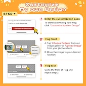 baratos Presentes Personalizados-Bandeira Personalizada com Seu Próprio Design Melhor Presente de Formatura Decoração de Parede do Quarto Bandeiras e Bandeiras de Jardim Presente para Fora e Dentro Presente Personalizado para o Dia