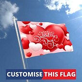 baratos Presentes Personalizados-Bandeira Personalizada com Seu Próprio Design Melhor Presente de Formatura Decoração de Parede do Quarto Bandeiras e Bandeiras de Jardim Presente para Fora e Dentro Presente Personalizado para o Dia