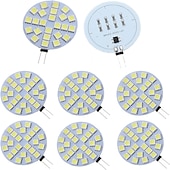 economico Luci LED bi-pin-lampadine a led g4 dc 12v dimmerabili 1w/1.5w/2w/3w, equivalenti alogene 10w-30w, bianco caldo 3000k/luce diurna 6000k, angolo del fascio 180° (5 pezzi)