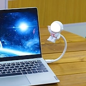 abordables appareils électroménagers-USB veilleuse commande vocale mini led prise usb protection des yeux dimmable led capteur de son chambre lecture lampe de bureau lumières intelligentes pour la décoration intérieure