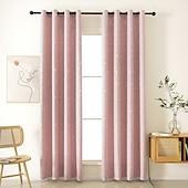 economico Curtain blackout-tende oscuranti per la camera da letto dei bambini tende a stella scintillanti color argento con isolamento termico per ragazzi e ragazze con occhiello antico trattamento finestra superiore tende a 1