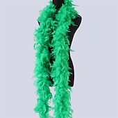 זול אביזרי פוטבוט&#039;-boland deluxe feather boa 70 אינץ&#039; אביזרי לבוש לצעיף נוצות הודו