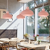 お買い得  Øylys-35 cm Pendant Lantern Design Pendant Light Metal Painted Finishes Modern 110-120V 220-240V
