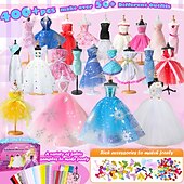 cheap Princess Doll Playsets-Children&#039;s Clothing Design DIY Doll Clothing Kindergarten Handicraft Class Creative Material Pack Clothing Fabric Tailor