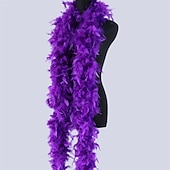 זול אביזרי פוטבוט&#039;-boland deluxe feather boa 70 אינץ&#039; אביזרי לבוש לצעיף נוצות הודו