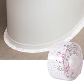 economico Gadget bagno-1 rotolo di striscia di mastice per WC impermeabile a prova di muffa, nastro sigillante autoadesivo per il bagno, nastro impermeabile per il bagno per prevenire umidità e muffa, bellissimi adesivi per