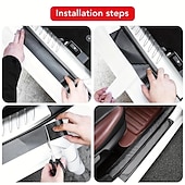 economico Servizio Veicoli-adesivi per auto per decorazioni auto, adesivi in fibra di carbonio per carrozzeria auto antigraffio, adesivi stereo impermeabili multifunzionali