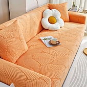 abordables Funda de sofá-Funda de sofá de jacquard elástica, fundas elásticas, funda de sofá suave y duradera, 1 pieza de tela de spandex, protector de muebles lavable, apto para sillón, asiento/sofá/sofá/sofá XL/sofá en