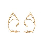 baratos Acessórios e mais-Elegante Medieval Renascentista Traje Cosplay Peça para Cabeça Coroa Princesa Elfo Leaf Mulheres Para Meninas Celta Fantasia Real Dia Das Bruxas Carnaval Baile de Máscaras Adolescente Adulto 1 Jóia
