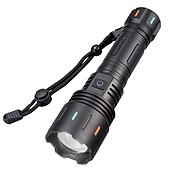 זול אורות עבודה-פנסים נטענים LED פנס טקטי בהיר סופר בהיר, פנסים כף יד ניתנים להגדלה בקיבולת עוצמה גבוהה עבור חירום מתנה לקמפינג טיולים