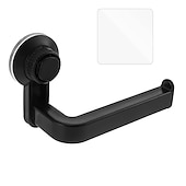 economico Gadget bagno-Porta carta igienica senza punch, ventosa autoadesiva, portaoggetti da cucina, bagno, impermeabile, a prova di umidità, accessori, scaffale, porta carta igienica da parete