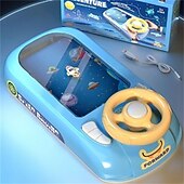 Недорогие игры и аксессуары-Детская имитация рулевого колеса, игрушка-головоломка, электрическая настольная игровая консоль, чтобы избежать гонок и приключений по уровням