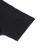 お買い得  ベーシックTシャツ-男性用 Tシャツ ジムシャツ コンプレッション・シャツ フィットネスシャツ メンズトップス クルーネック 半袖 バケーション スポーツ お出かけ カジュアル／普段着 速乾性 吸汗性 高通気性 ソフト 平織り ブラック ホワイト アクティブウェア ファッション スポーツ