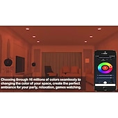abordables Luces inteligentes-Lámpara de vela inteligente tuya wifi e14, bombilla led con control remoto por aplicación inteligente, 1/4/6 Uds. 85-265v