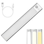 cheap Cabinet Light-Light In The Box Wireless Motion Sensor Under Cabinet Light, Wardrobe Light Color Adjustable Infrared Cat Eye Motion Sensor Kitchen Led Under-Cabinet Lights