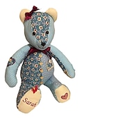 voordelige kunst, handwerk en naaien-Memory Bear sjabloon liniaal set met instructies, Memory Bear naaisjabloon liniaal, doe-het-zelf cadeaus voor Halloween kerstverjaardag, Memory Bear sjabloon liniaal set 10st