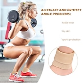 baratos Saúde dos pés-Patinação artística protetor de mão silicone protetor de tornozelo sebs palma protetor de tornozelo masculino e feminino compressão elástica esportes pé guarda traseira