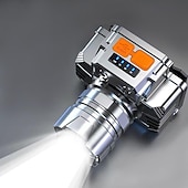 cheap Camping Lights-Zoomable 3-in-1 Head Light Induction Flashlight,  Super Bright Headlamp with 800mAh Rechargeable Battery Powered for Outdoor Camping Use