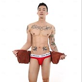 economico Asciugamani-pantaloncini da uomo, pantaloni assorbenti e indossabili per la casa, gonna da bagno sexy da spiaggia, fibra ultrafine antiriflesso