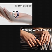 זול צמידים חכמים-r3 smart watch smart band כושר צמיד בלוטות&#039; ניטור טמפרטורה מד צעדים גשש שינה תואם אנדרואיד ios נשים גברים צעד גשש ip68 18.1 מ&quot;מ 19.8 מ&quot;מ 20.6 מ&quot;מ קוטר פנימי טבעת