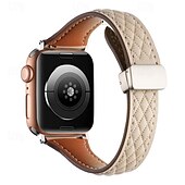 お買い得  Apple Watch Bands-レザーリンク と互換性があります Apple Watch ウォッチバンド 38mm 40mm 41mm 42mm 44mm 45mm 49mm 頑丈 マグネティッククラスプ 贅沢 本革 交換用時計バンド のために iwatch Ultra 2 Series 9 8 7 SE 6 5 4 3 2 1