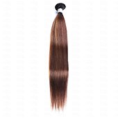 halpa 1 nippu hiuskudoksia-t1b-4/30# hiusnippu suorat hiukset 1 nippu 12-28 tuumaa