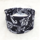 economico Accessori per acconciature-fascia boho fascia per capelli larga da donna boho elastico sportivo copricapo yoga fascia per capelli allenamento fascia per capelli