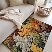 preiswerte Wohn- und Schlafzimmerteppiche-Inspirierter William Morris-Bereichsteppich, Küchenmatte, rutschfeste, ölbeständige Bodenmatte, Wohnzimmerteppich, Innen- und Außenmatte, Schlafzimmerdekoration, Badezimmermatte, Eingangsbereich,
