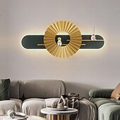 cheap Indoor Wall Lights-Indoor Wall Light LED Wall Light LED Nordic Style Indoor Wall Lights 3 Light Color Indoor  Bedroom Dining Room Metal Wall Light 110-240V