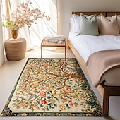 preiswerte Wohn- und Schlafzimmerteppiche-Inspiriert von William Morris, Teppich, Küchenmatte, rutschfeste, ölbeständige Bodenmatte, Wohnzimmerteppich, Innen- und Außenmatte, Schlafzimmerdekoration, Badezimmermatte, Eingangsteppich,