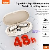 cheap Telephone &amp; Business Headsets-696 HI92 Hands Free Telephone Driving Headset Ear Hook Bluetooth 5.3 Noise cancellation for Apple Samsung Huawei Xiaomi MI  Everyday Use Traveling Cycling Office Business Travel Entertainment Car