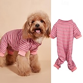 お買い得  パジャマ-犬用 猫用 パジャマ ベーシック カジュアル 高通気性 ソフト 洗濯可 快適 アウトドア カジュアル／普段着 犬服 for ビジョンフリーゼ ポメラニアン 赤ちゃんサイズ パピヨン Small