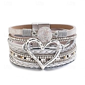 preiswerte Zubehör und mehr-Armband Schmuck Retro Vintage Böhmische Boho PU-Leder Für Cosplay Herren Damen Modeschmuck Modeschmuck