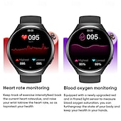 Χαμηλού Κόστους Smartwatch-696 MT26 Εξυπνο ρολόι 1.43 inch Έξυπνο ρολόι Bluetooth ΗΚΓ + PPG Βηματόμετρο Υπενθύμιση Κλήσης Συμβατό με Android iOS Γυναικεία Άντρες Κλήσεις Hands-Free Υπενθύμιση Μηνύματος IP 67 Θήκη ρολογιού 47mm