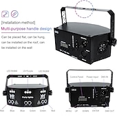 economico luci del proiettore della galassia stella-15 occhi rgb dj discoteca festa luce stroboscopica interna effetto illuminazione da palco proiettore led con controllo dmx512 e suono attivato ravelight per feste di compleanno a casa karaoke ktv
